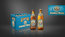 Sebaldus Weizen: 2 Flaschen, Bierkasten und Logo