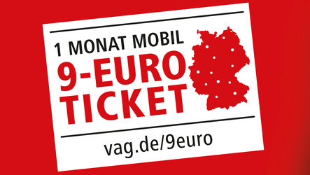 Plakat Störer 9 Euro Ticket