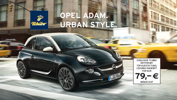 tchibo Aktion: Opel Adam. Urban Style