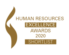 [Translate to EN:] Award Logo Human Resources Excellence Awards 2020 Shortlist