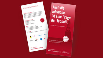 Typo-Kampagne Staufenbiel: Beispiel Flyer