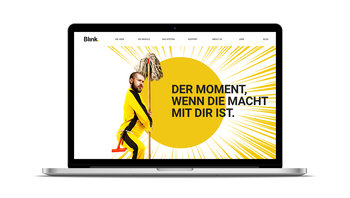  Blink Web Intro mit Kampagnen-Motiv 2