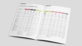 Print-Werbemittel für Hörgeräte-Plattform Signia Xperience: Katalog, Ansicht Product Portfolio Overview
