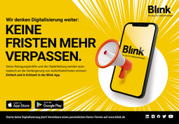 Blink AZ Handy mit Megaphone